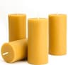 Beeswax candles