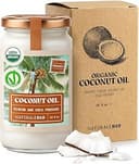 Organic cold-pressed coconut oil