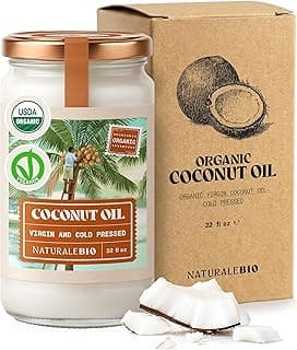 Organic cold-pressed coconut oil